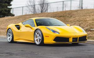 Ferrari 488 GTB by Pfaff Tuning on ADV.1 Wheels (ADV5 TRACK SPEC ADVANCED) 2020 года